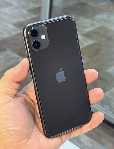 IPhone 11, 128 GB, Qara, Zəmanət, Simsiz şarj, Face ID - şəkil 2