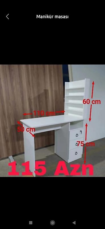 Yeni, Manikür üçün masa, Güzgüsüz - şəkil 4