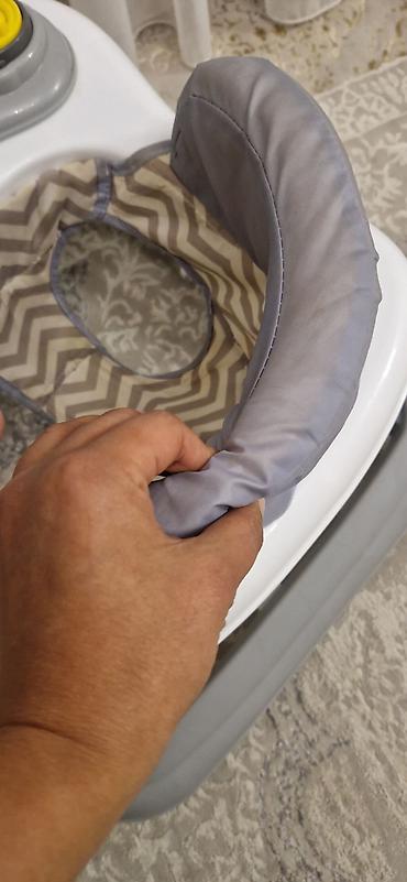 Kidilo uşaq yeriyicisi (walker) - Rəng: boz–ağ, açıq yaşıl detallarla - şəkil 5