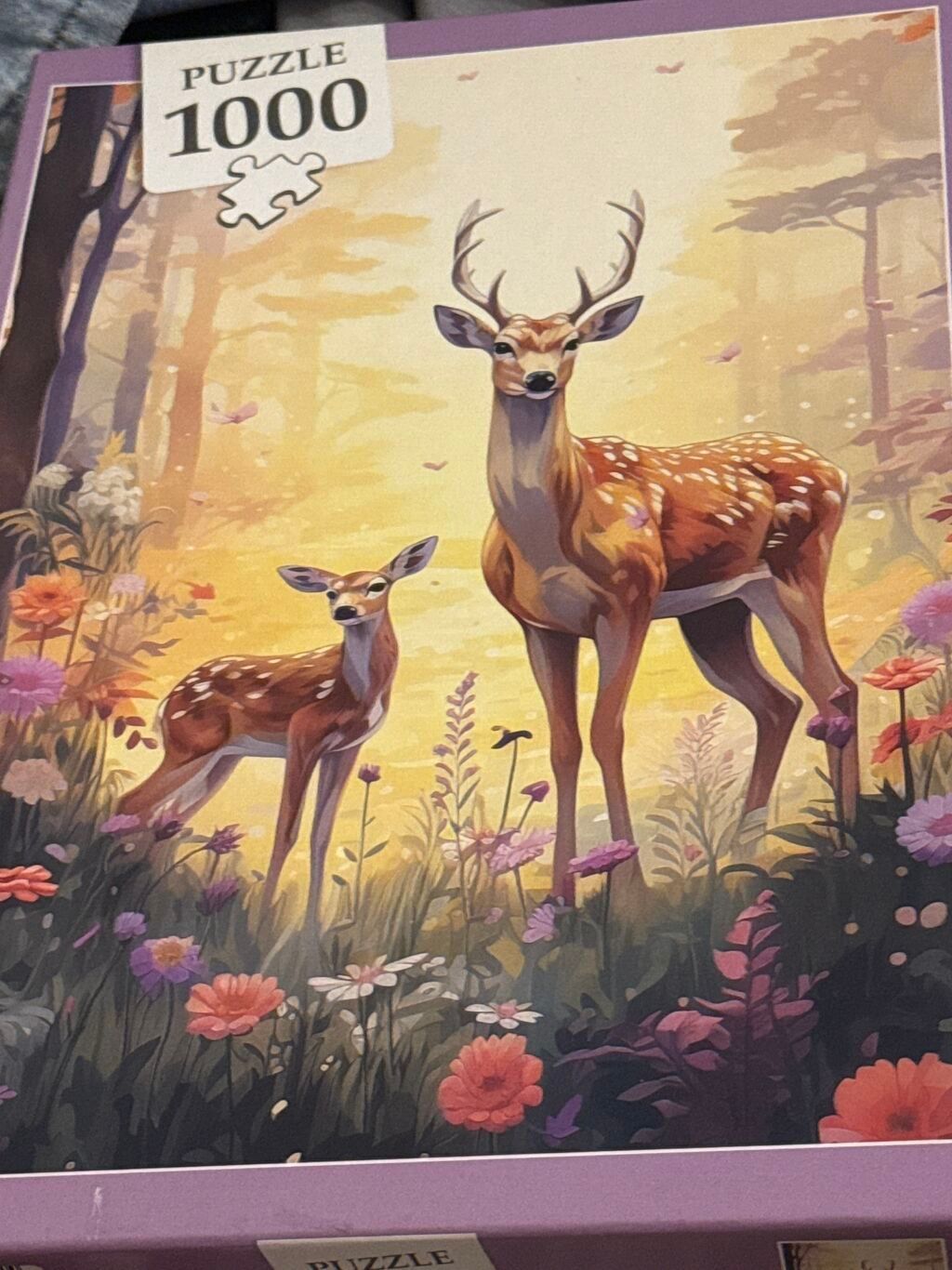 Puzzle 1000lik yeni!!