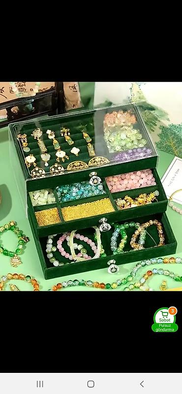 3 çəkməcəli bjuterya qabı - şəkil 3