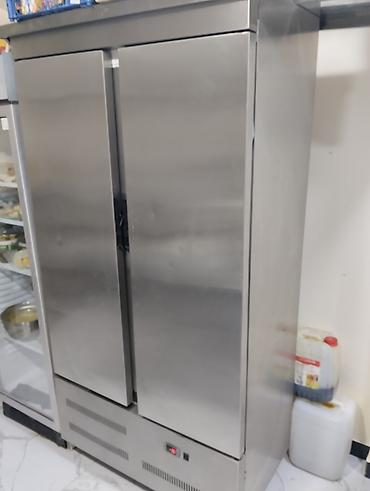 Paslanmayan poladdan hazırlanmış iki qapılı peşəkar soyuducu - - şəkil 5