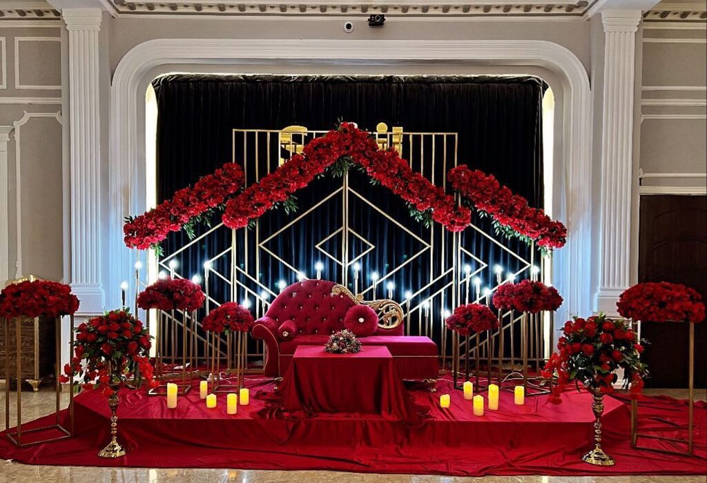 Tədbir dekorasiyası və səhnə tərtibatı xidməti - Nişan, xına, toy və