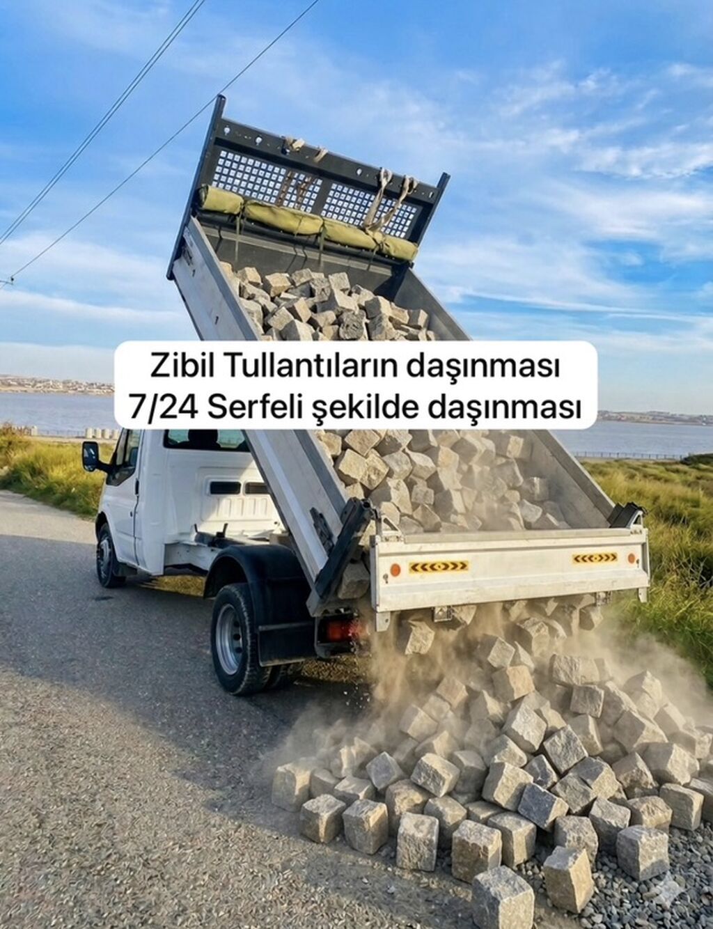 Zibil və tullantıların daşınması xidməti - 7/24 fəaliyyət - Sərfəli