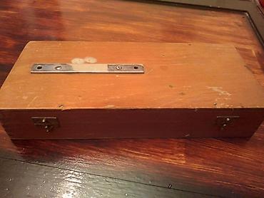 Медицинский винтажный набор офтальмолога - şəkil 3