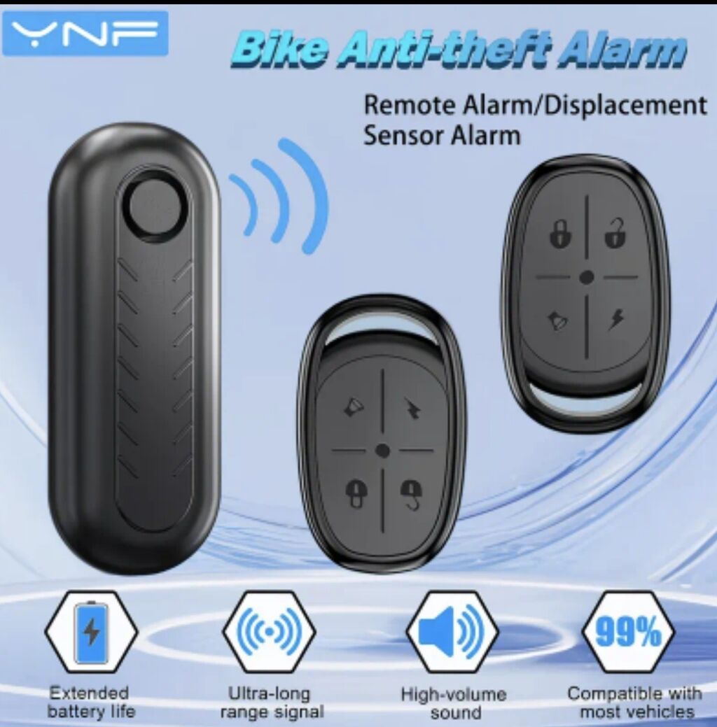 YNF velosiped/moped üçün uzaqdan idarə olunan siqnalizasiya –