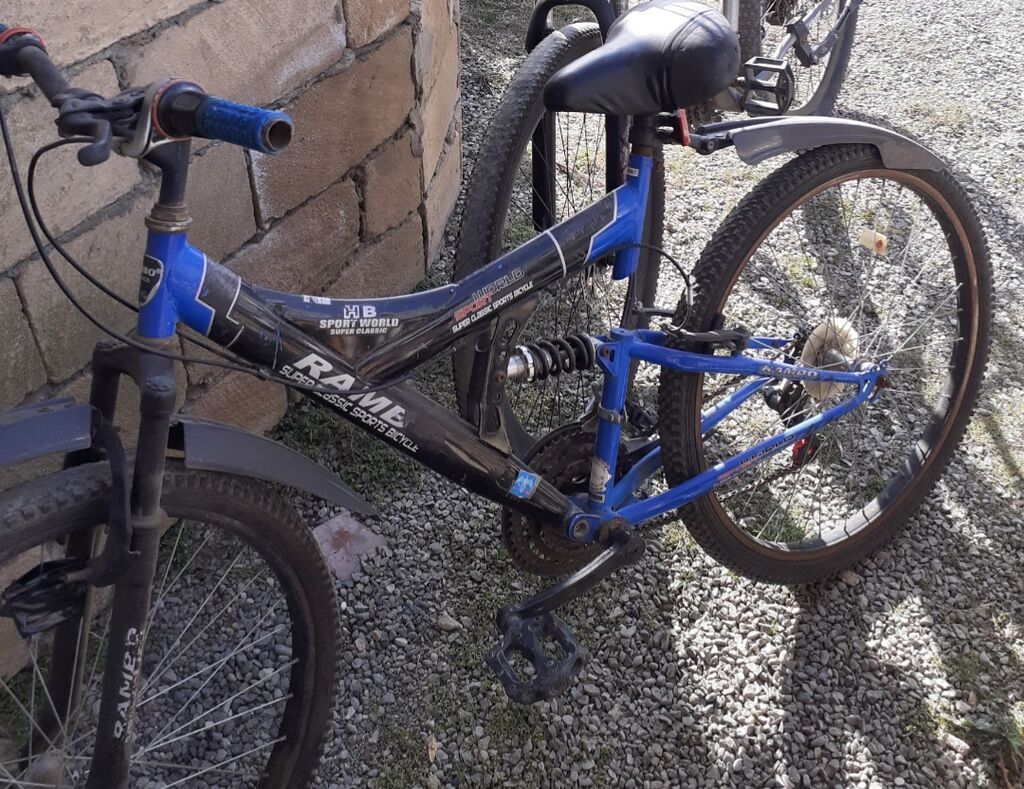 Dağ/şosse üçün universal velosiped – RAMBO markası - Tam asqılı