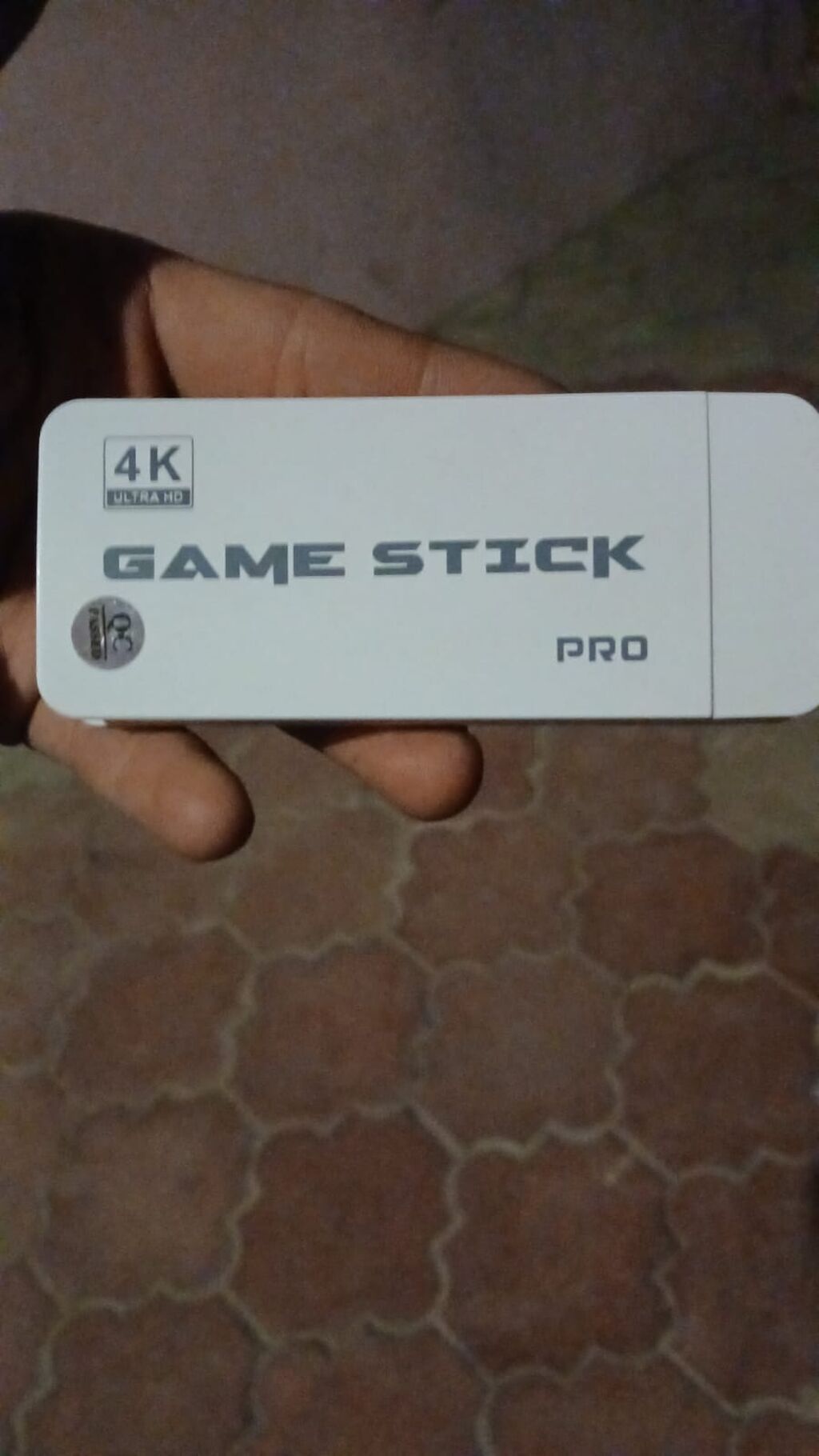 Game Stick Pro – TV-yə qoşulan mini oyun konsolu - 4K Ultra HD çıxış