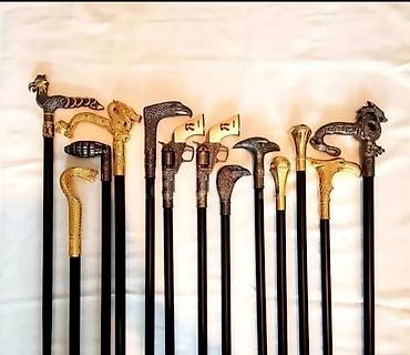 Eksklyuziv dizaynlı əl ağacları (əsalar) Məhsul təsviri: - Qara - şəkil 2