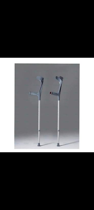 Əlil əsaları – qolaltı tip - Yüngül və möhkəm alüminium gövdə - - şəkil 3