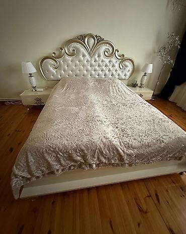 İkinəfərlik çarpayı, Dolab, Termo, 2 tumba, Azərbaycan, İşlənmiş - şəkil 3