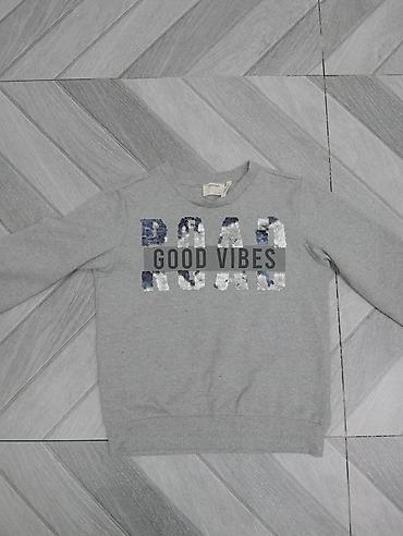 Uşaq geyim dəsti və üst geyimləri - Boğazlı, uzunqollu boz - şəkil 5