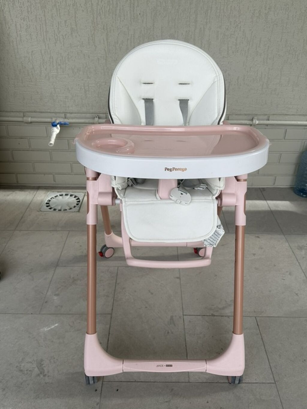 Peg Perego Prima Pappa Follow Me uşaq yemək stulu. 0 aydan istifadə -