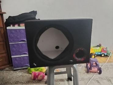 Avtomobil üçün subwoofer korpusu - Ön paneldə 1 ədəd 12 düym - şəkil 2