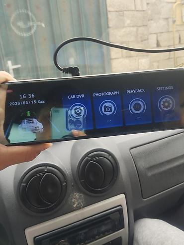 Ağıllı arxa güzgü tipli avtomobil DVR kamera sistemi - Geniş toxunma - şəkil 4