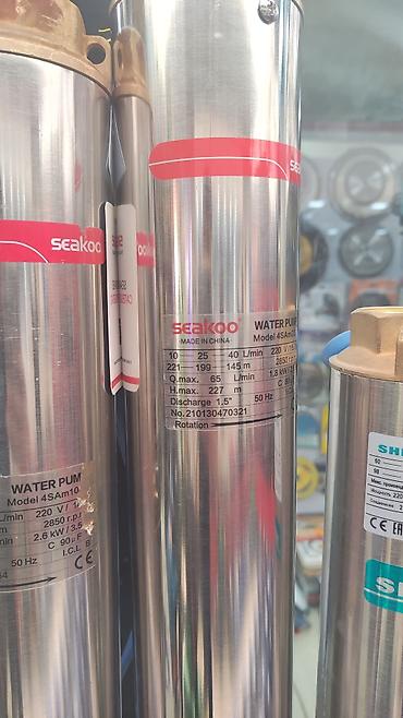 Nasos, Ev üçün (məişət), Quyu üçün, Suvarma üçün, quraşdırılma Sualtı, Yeni - şəkil 4