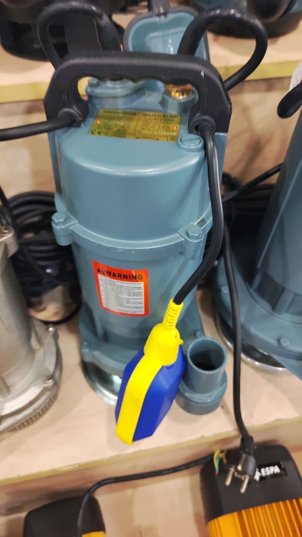 Nasos, Ev üçün (məişət), quraşdırılma Sualtı, Yeni