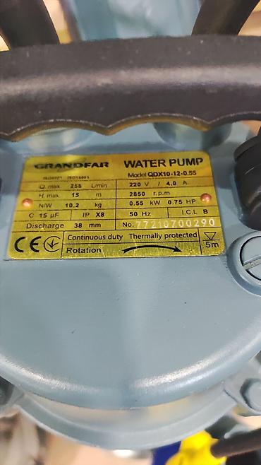 Nasos, Ev üçün (məişət), quraşdırılma Sualtı, Yeni - şəkil 2