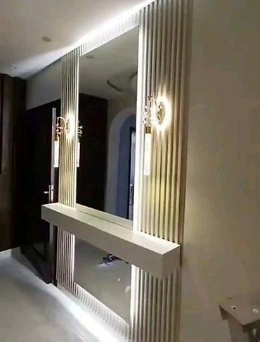 LED işıqlı dekorativ lamel-divar və güzgü kompozisiyaları - Interyer - şəkil 3