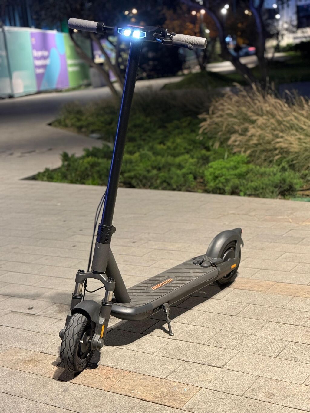 Elektrikli skuter – InMotion markası - Güclü ön LED fara və arxa