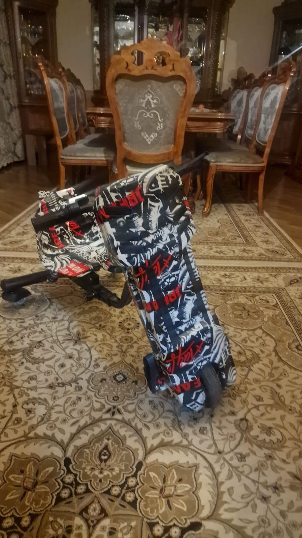 Elektrikli drift kart (hoverboard üçün qoşma) – rəngli kamuflyaj