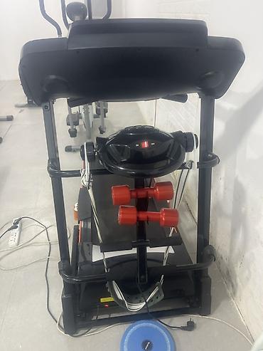 Çoxfunksiyalı qaçış trenajoru - Geniş qaçış səthi və amortizasiya - şəkil 2