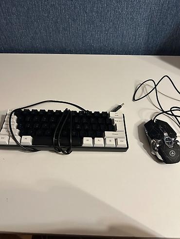 RGB Klaviatura + Gaming Maus (demək olar yeni) Təsvir: Satılır RGB - şəkil 3