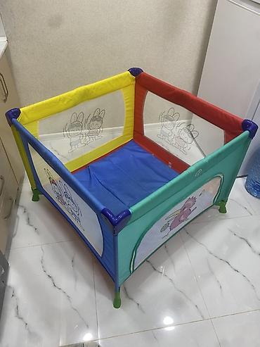 Uşaq üçün oyun çitləri (playpen) - Rəngli, yumşaq parça və möhkəm - şəkil 4