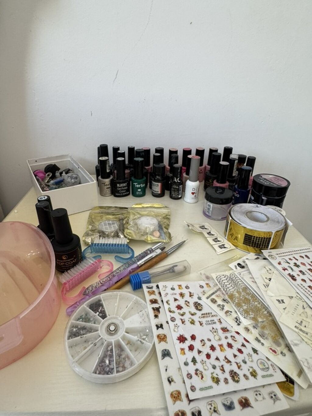 Manikur, pedikur,şellak,gellak üçün aksesuar və vasitələr