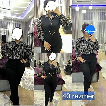 Ağ saruçka -20m Qadın geyim dəsti – 38 (M) ölçü -40m 1) Bordo ceket - şəkil 5