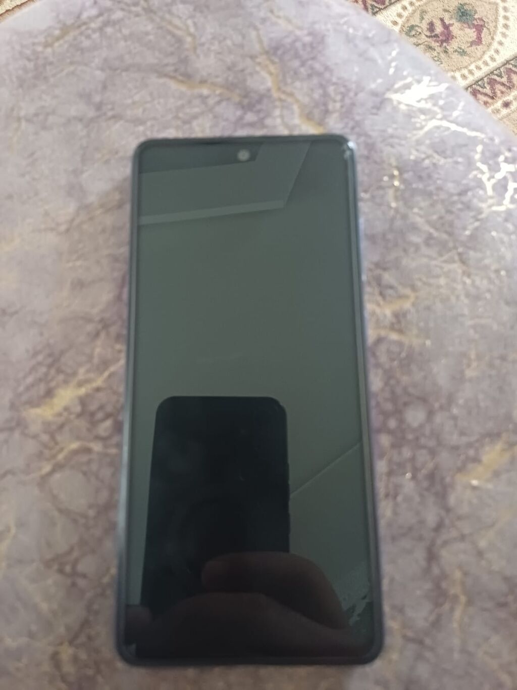 Samsung Galaxy A52, rəng - Ağ, Barmaq izi