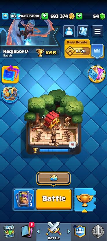 Clash Royale hesabı – oyun daxili zəngin kontent və yüksək irəliləyiş - şəkil 2
