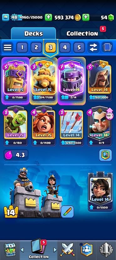 Clash Royale hesabı – oyun daxili zəngin kontent və yüksək irəliləyiş - şəkil 3