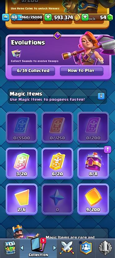 Clash Royale hesabı – oyun daxili zəngin kontent və yüksək irəliləyiş - şəkil 5