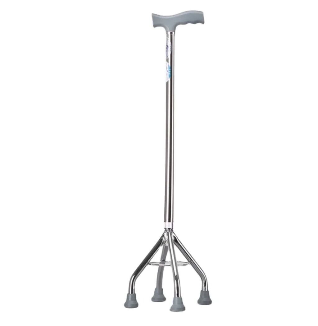 Dördayaqlı gəzinti əsası (quadripod) çatdirilma var ünvana - Sabitlik