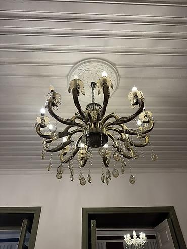 Çılçıraq, 10 və daha çox lampa, Metal - şəkil 4