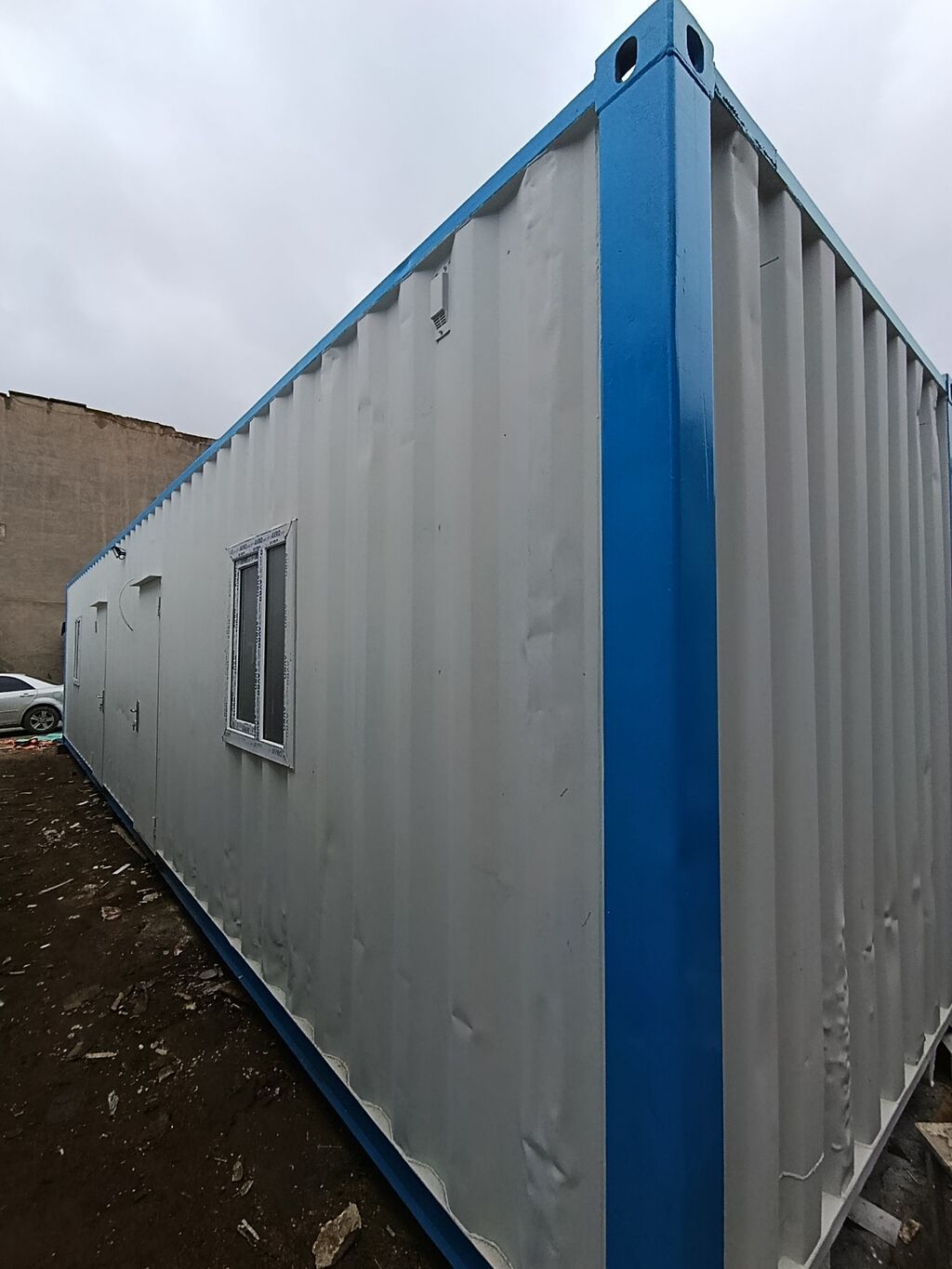 Metal konteyner ev/ofis modulu - Ölçü: təx. 40 fut (uzun konteyner