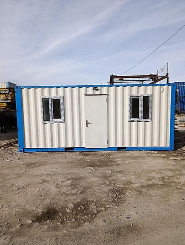 Metal karkaslı, tam izolyasiyalı konteyner otaq - Ölçü: standart 20 - şəkil 3