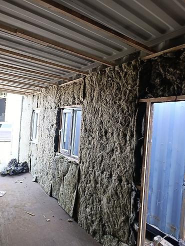 Metal karkaslı, tam izolyasiyalı konteyner otaq - Ölçü: standart 20 - şəkil 5