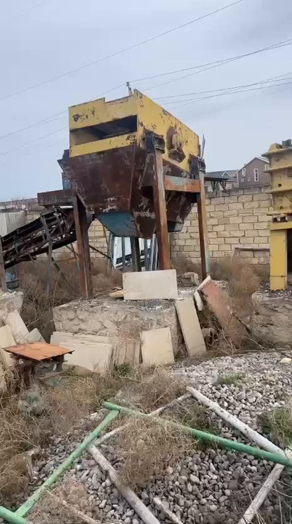 Məhsul: Qum-çınqıl ələmə və daşqırma avadanlıqları komplekti Təsvir