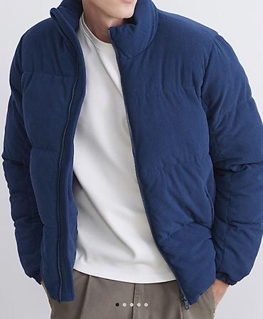 Kişi üçün velvet gödəkçə/ kurtka – mavi rəng Lc Waikiki'dən sifariş - şəkil 3