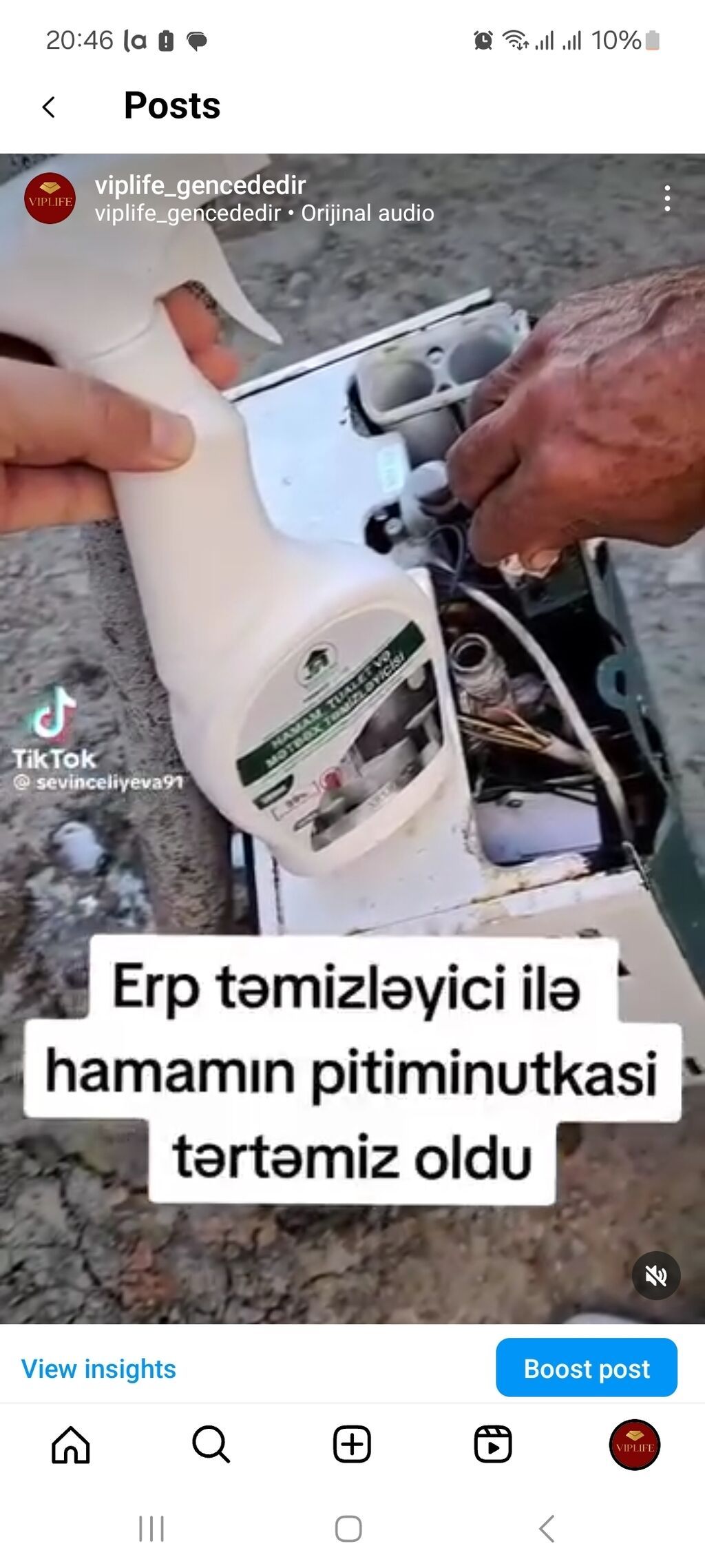 Sprey Vanna və duş kabinaları üçün
