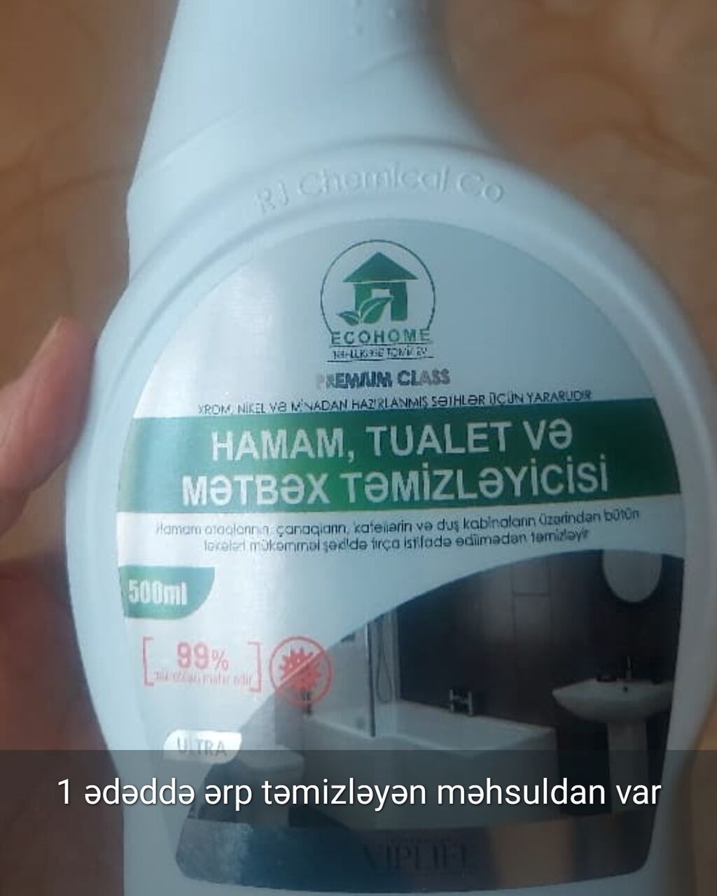 Viplife şirkətinin ərpi təmizləyən keyfiyyətli məhsulu