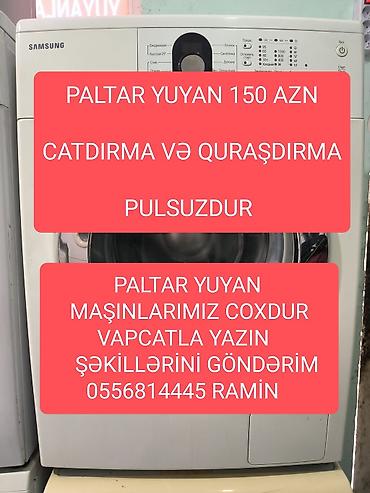Paltaryuyan maşın Beko, 6 kq, İşlənmiş, Avtomat, Qurutma var, Pulsuz çatdırılma - şəkil 3