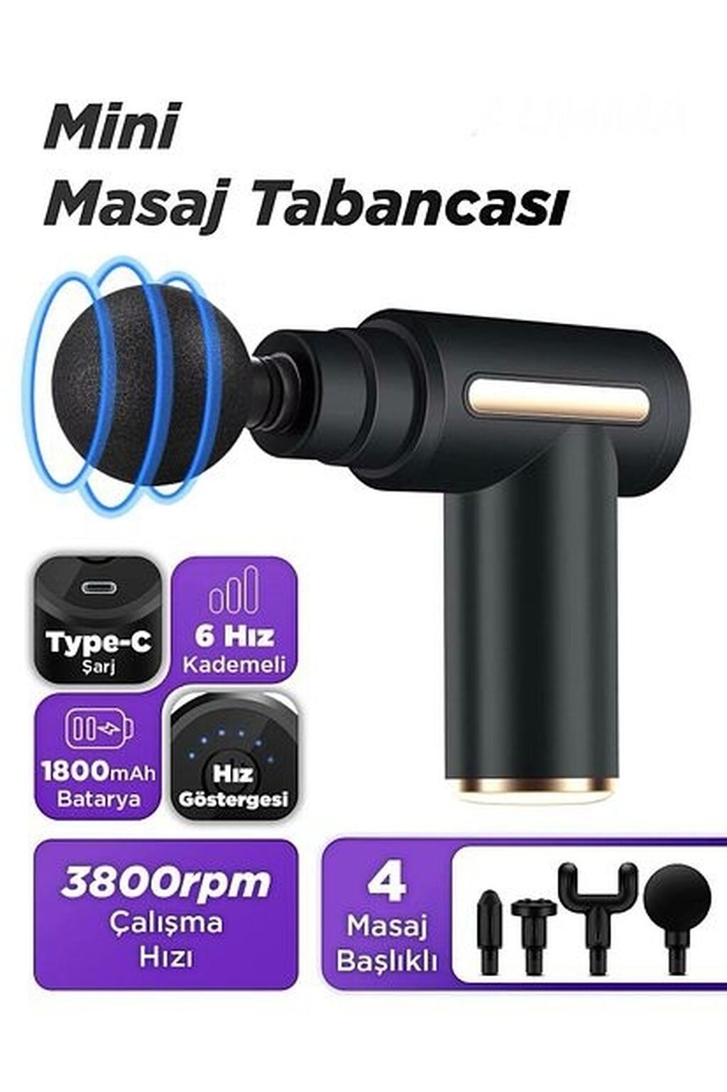 Masajor, Vibro masajor, Bədən üçün, Ünvandan götürmə, Pulsuz çatdırılma, Ödənişli çatdırılma