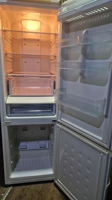 İşlənmiş 2 qapılı Samsung Soyuducu Satılır, rəng - Ağ - şəkil 4