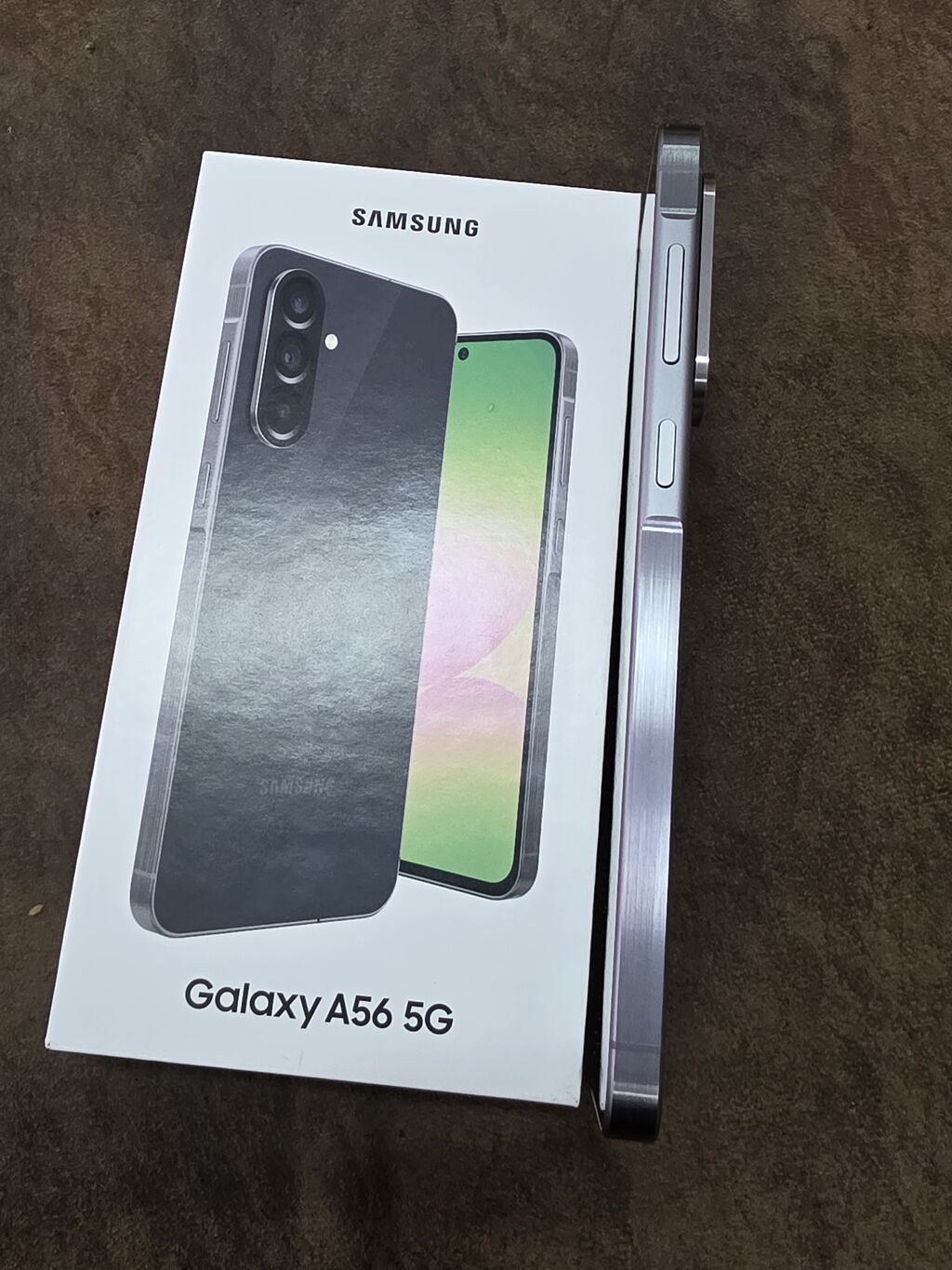 Samsung Galaxy A56 5G, rəng - Boz, Barmaq izi