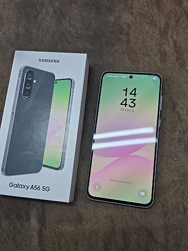 Samsung Galaxy A56 5G, rəng - Boz, Barmaq izi - şəkil 4