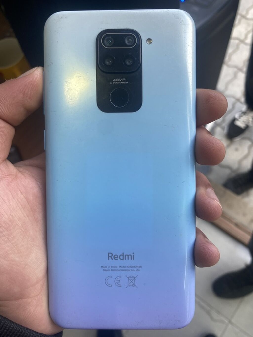 Redmi Note 9 Pro, 64 GB, Barmaq izi