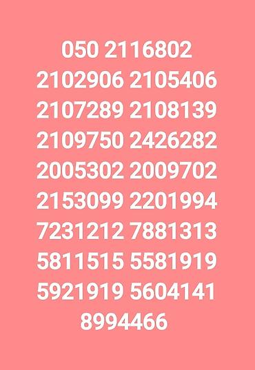 Nömrə: ( 050 ) ( 2111067 ) - şəkil 3